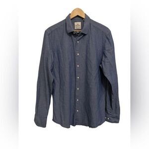 BEN SHERMAN tailored skinny fit 16.5 34-35 button up shirt